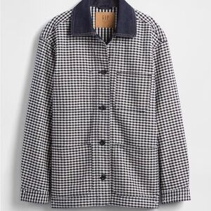 GAP x Doen Gingham Denim Jacket
